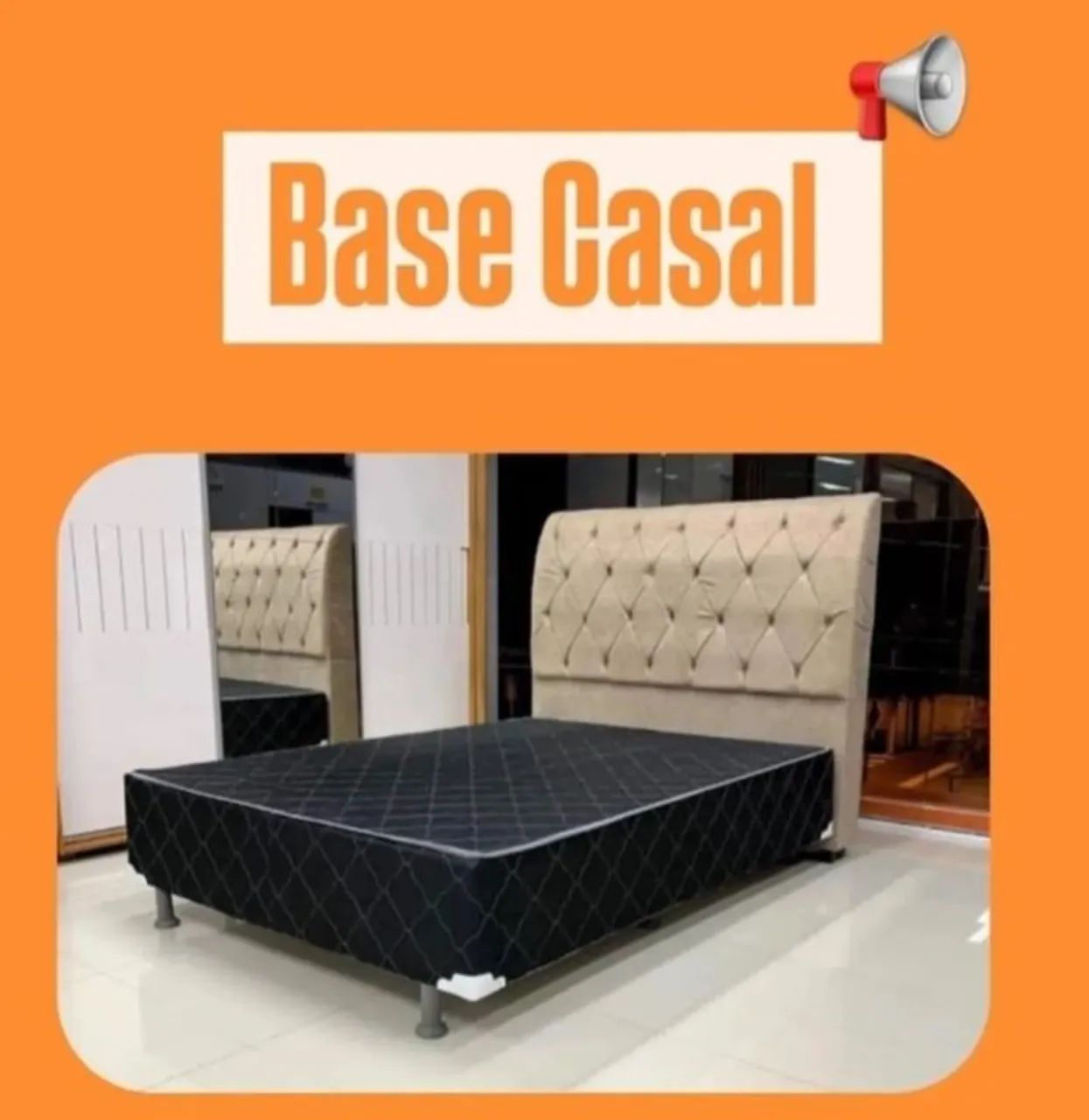 Base box casal e solteiro cabeceira baú  - Foto 2