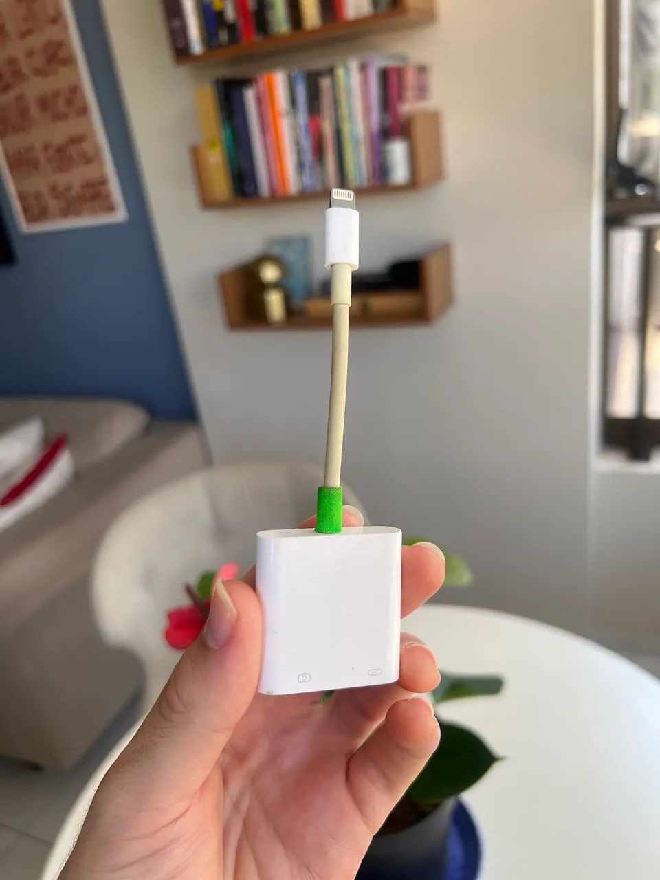 Adaptador Apple Usb-a Lightning To Usb3 Camera Adapt Branco - Original Apple  - Foto 3