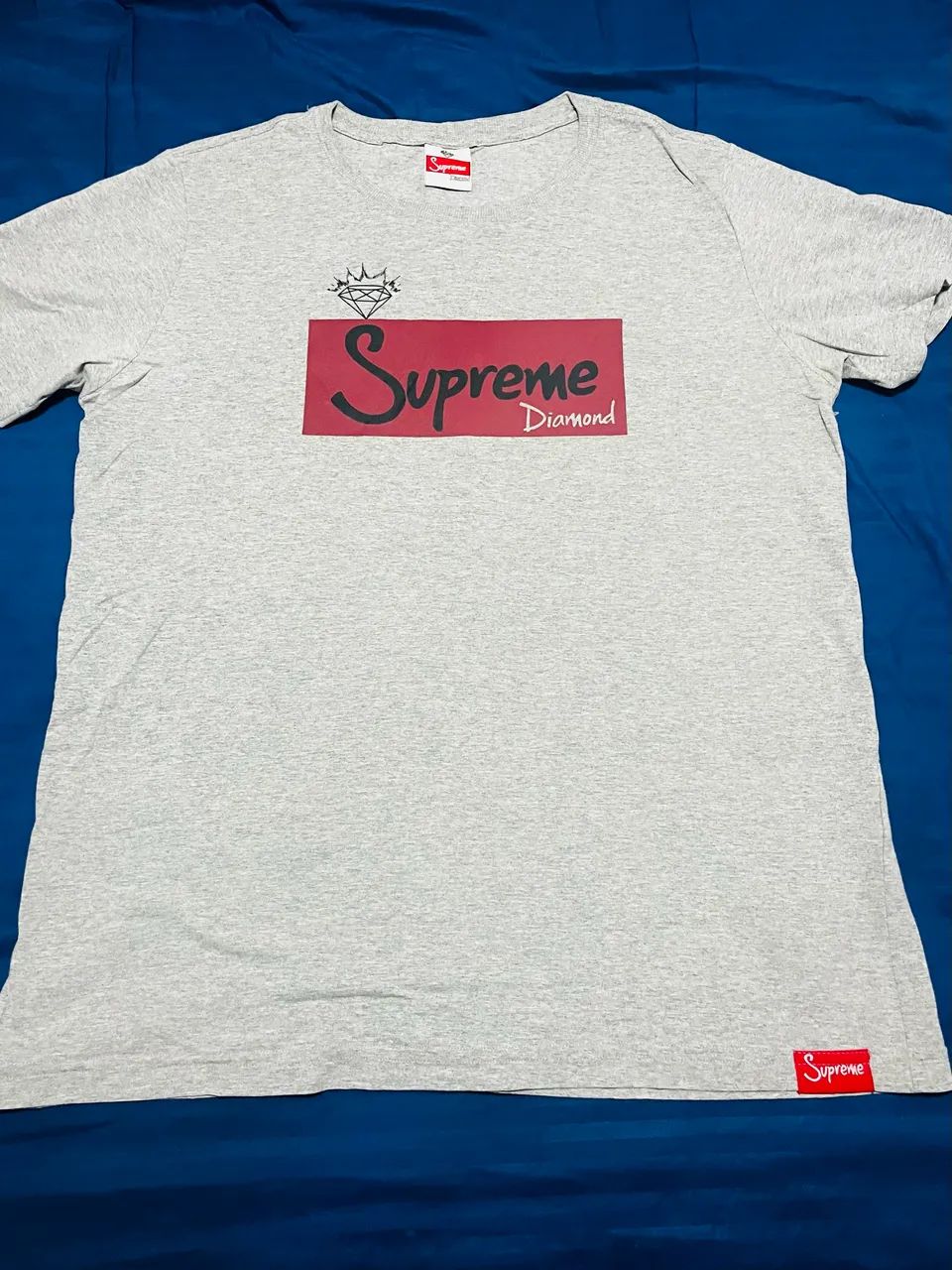 CAMISETA SUPREME DIAMOND ORIGINAL  - Foto 2