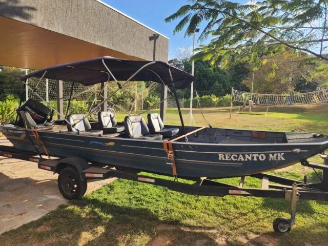 Barco completo motor 50 hp - Foto 4