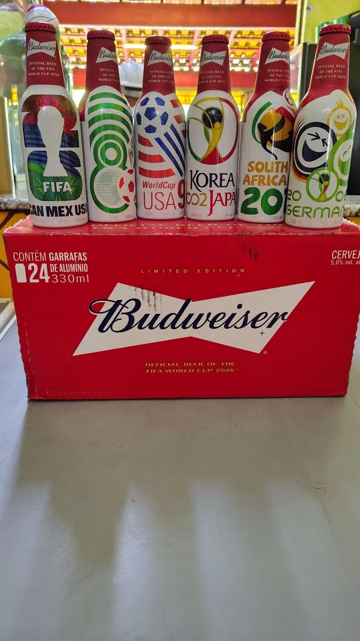 Budweiser alumínio edição da copa do mundo 2026 - Foto 2