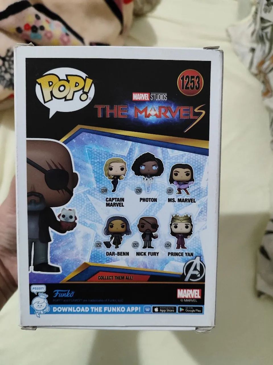 Caixa vazia funko pop Nick fury - Foto 3