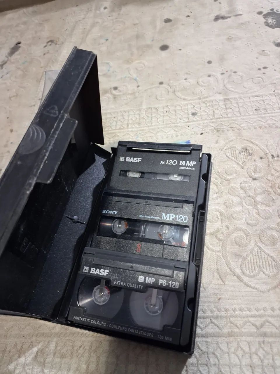 fita k7 basf. 8mm video box   - Foto 2