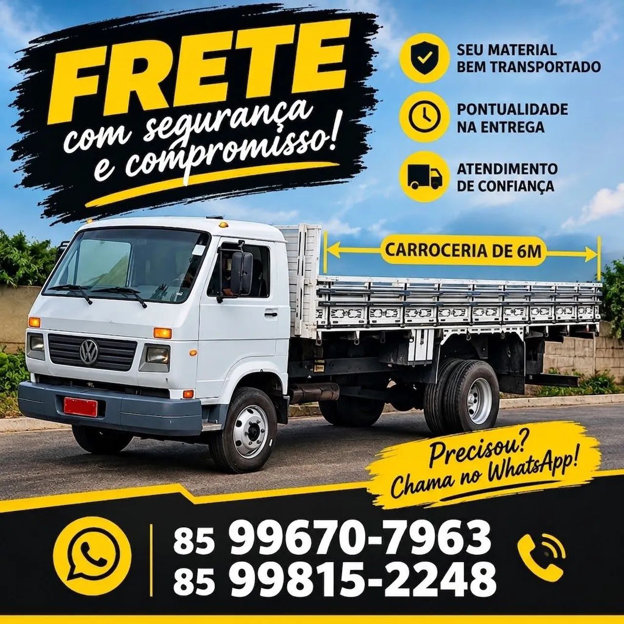 FRETE DE CAMINHÃO 