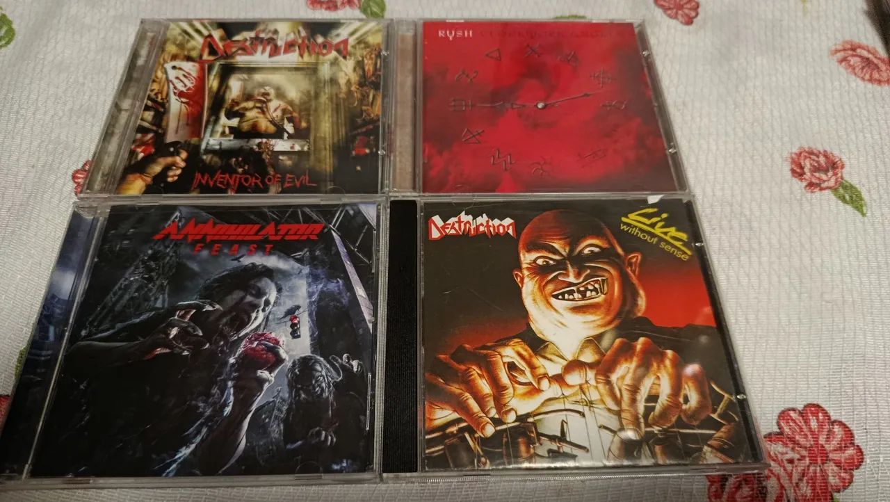 Cds de Rock e Heavy Metal diversos ( preços referente a 1 cd) - Foto 2