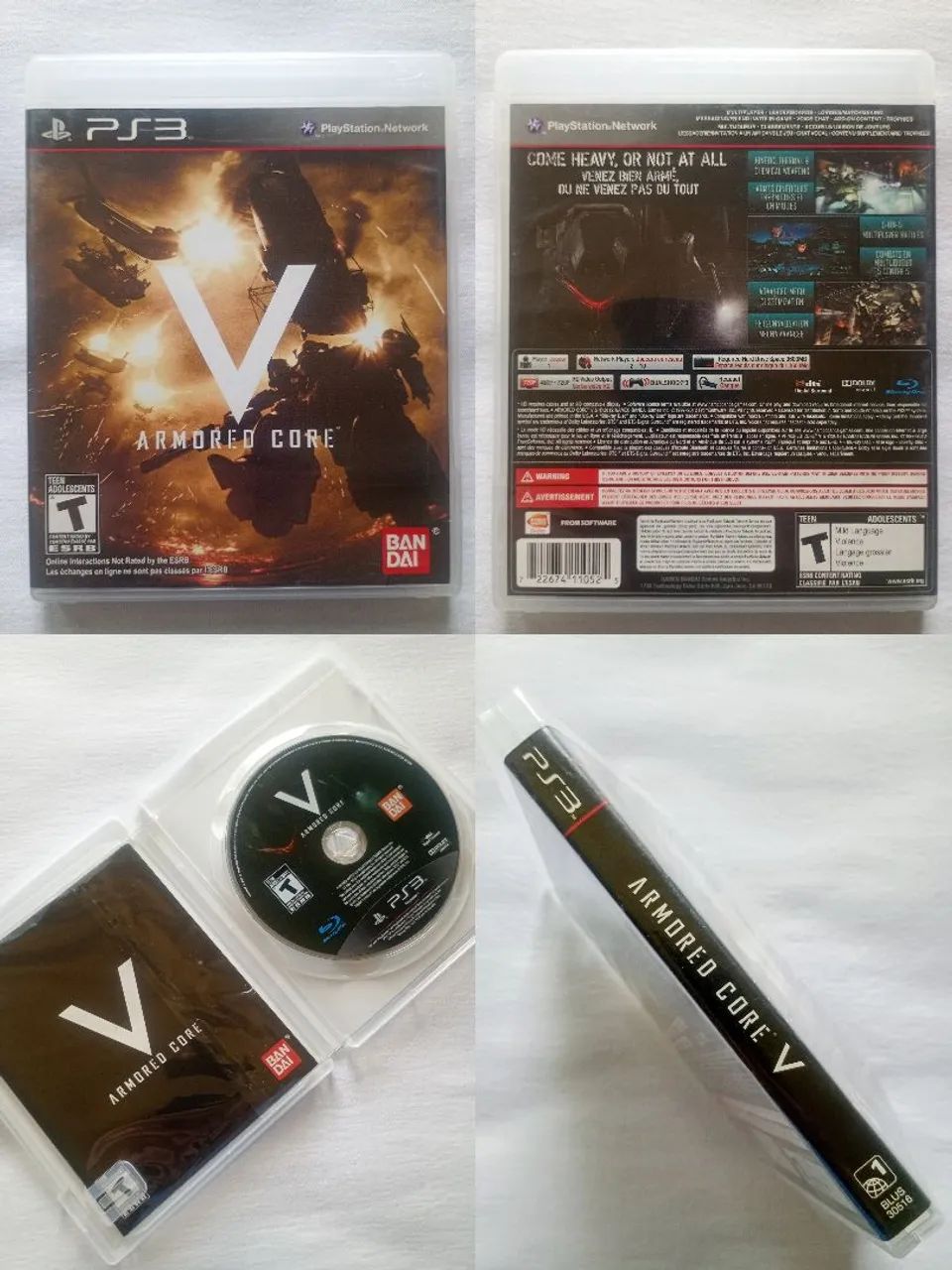 Jogos ps3 original - Armored Core V - FAÇO OLX PAY!