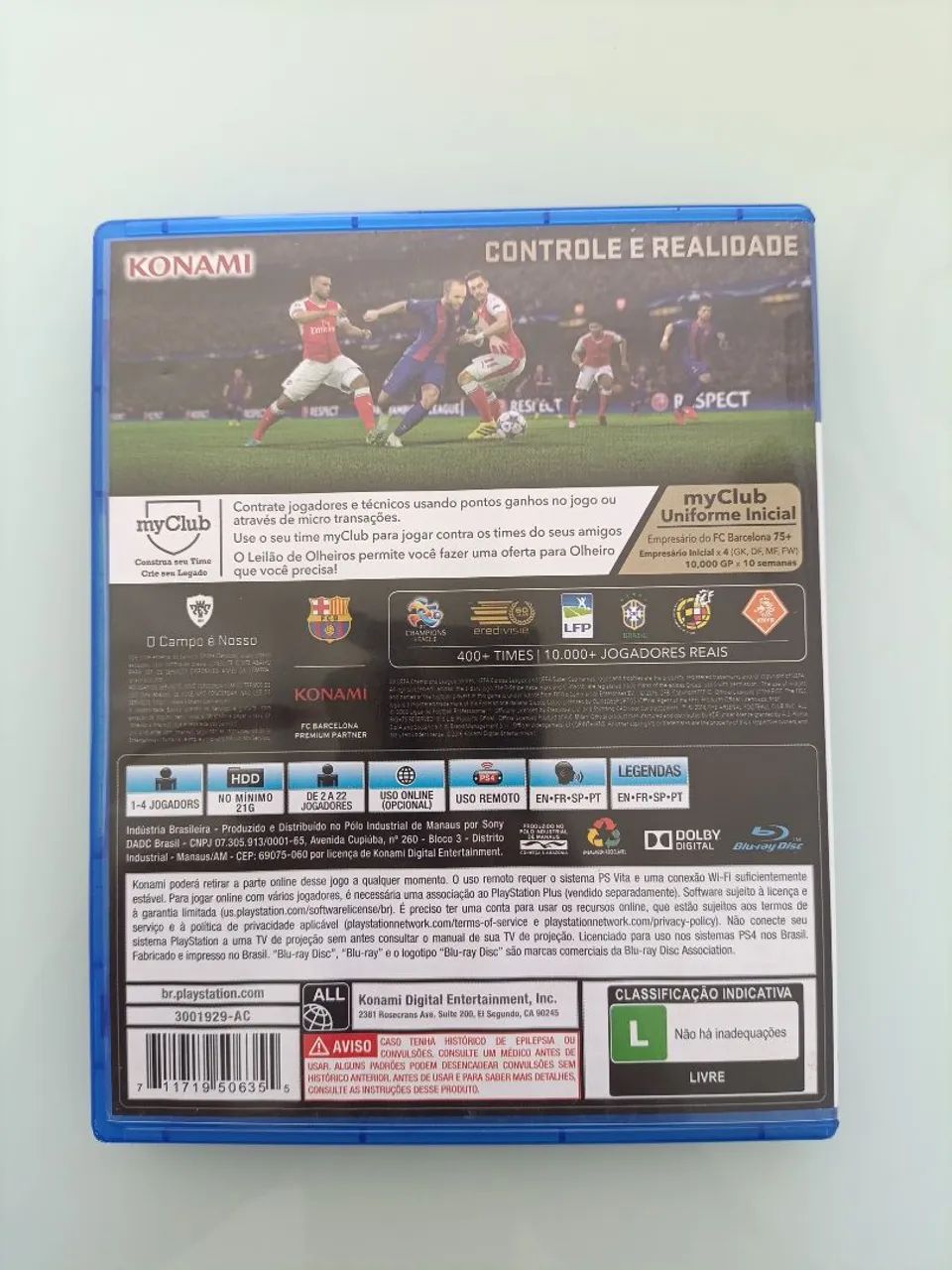 Jogo Ps4 PES 2017 - Foto 4