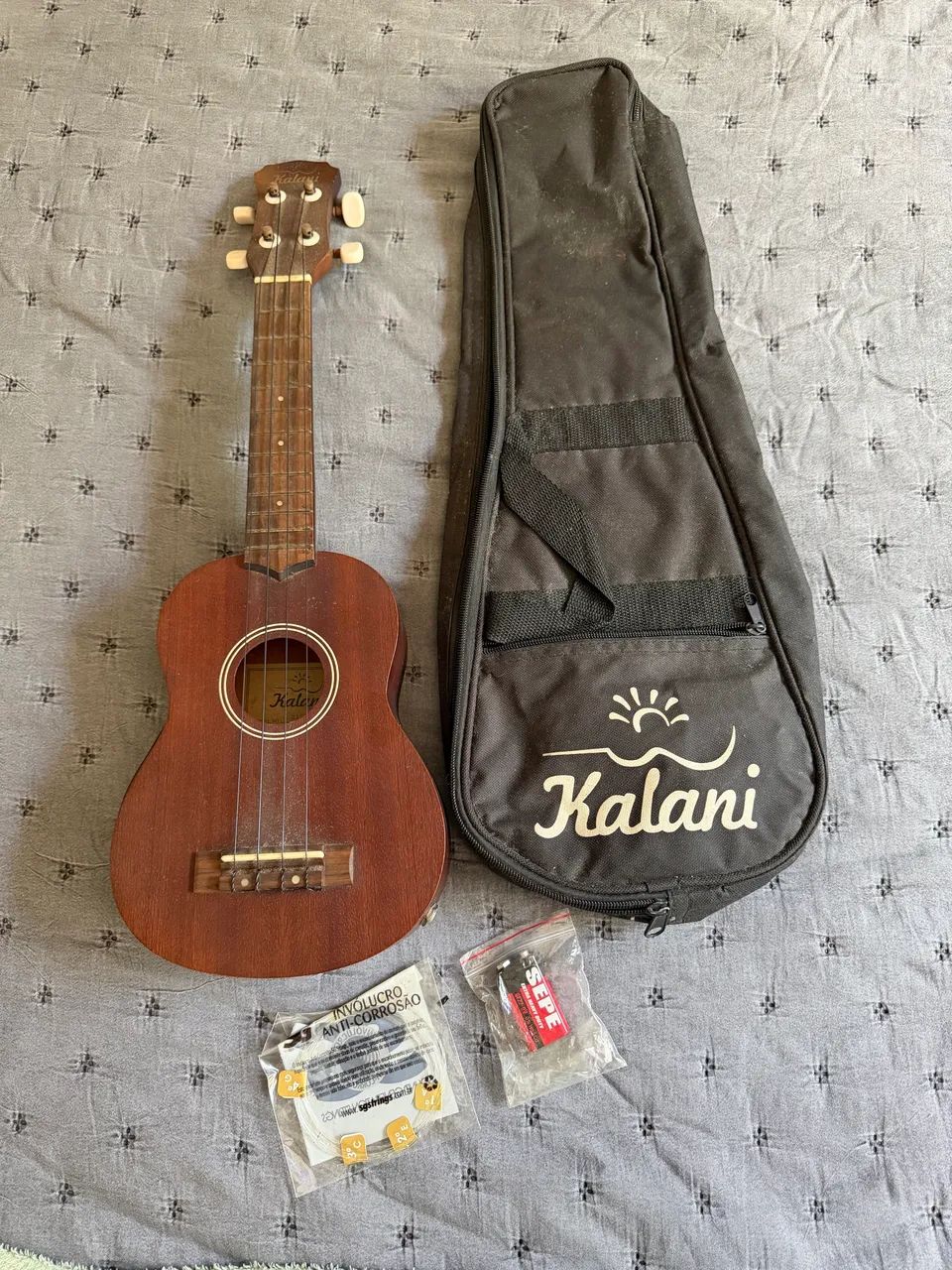 Ukulele Kalani elétrico  - Foto 4