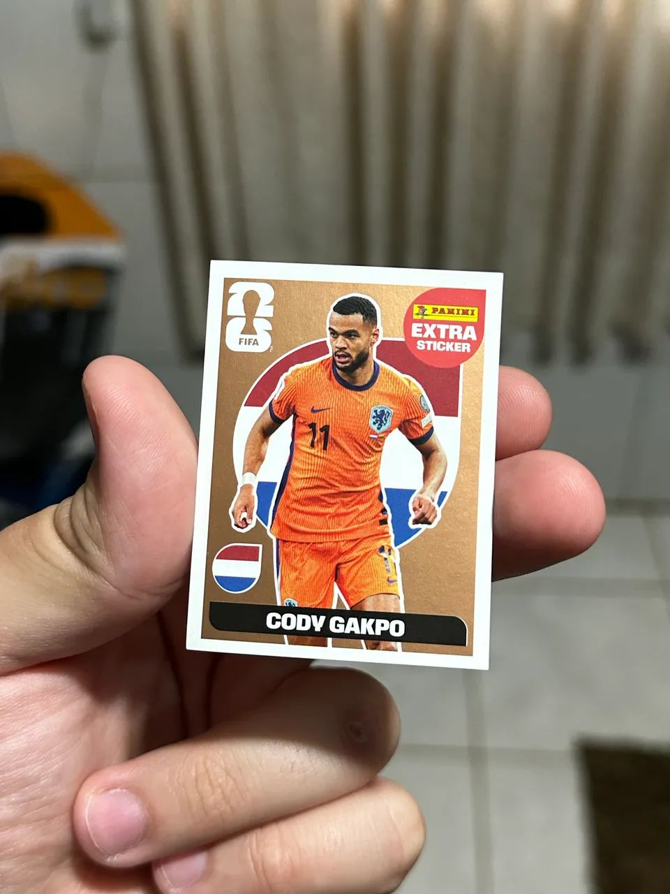 2 Figurinhas Legends Copa 2026 - BRONZE - Hakimi / Gakpo +