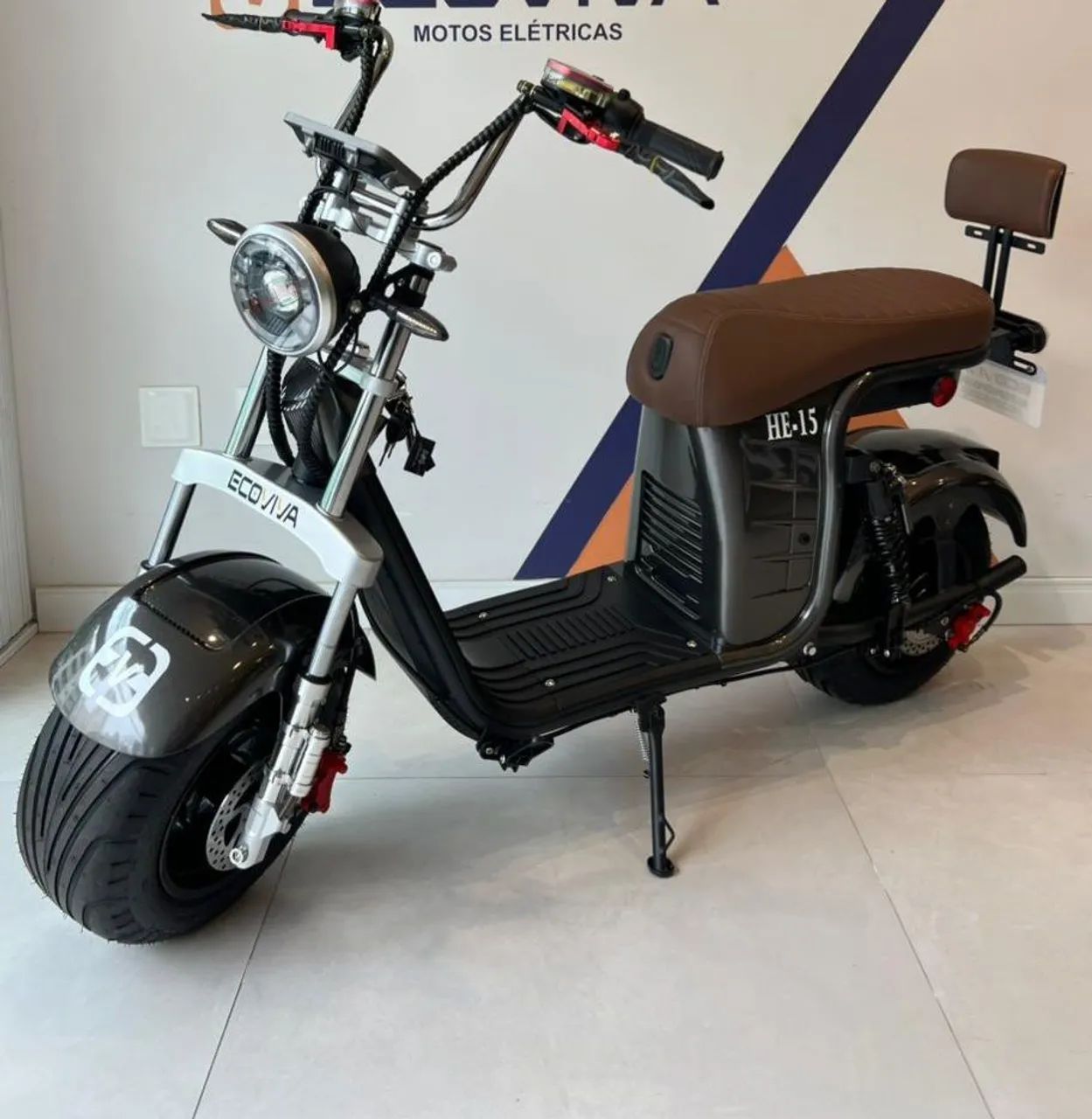 Scooter  eletrica he 15 1000w - Foto 2