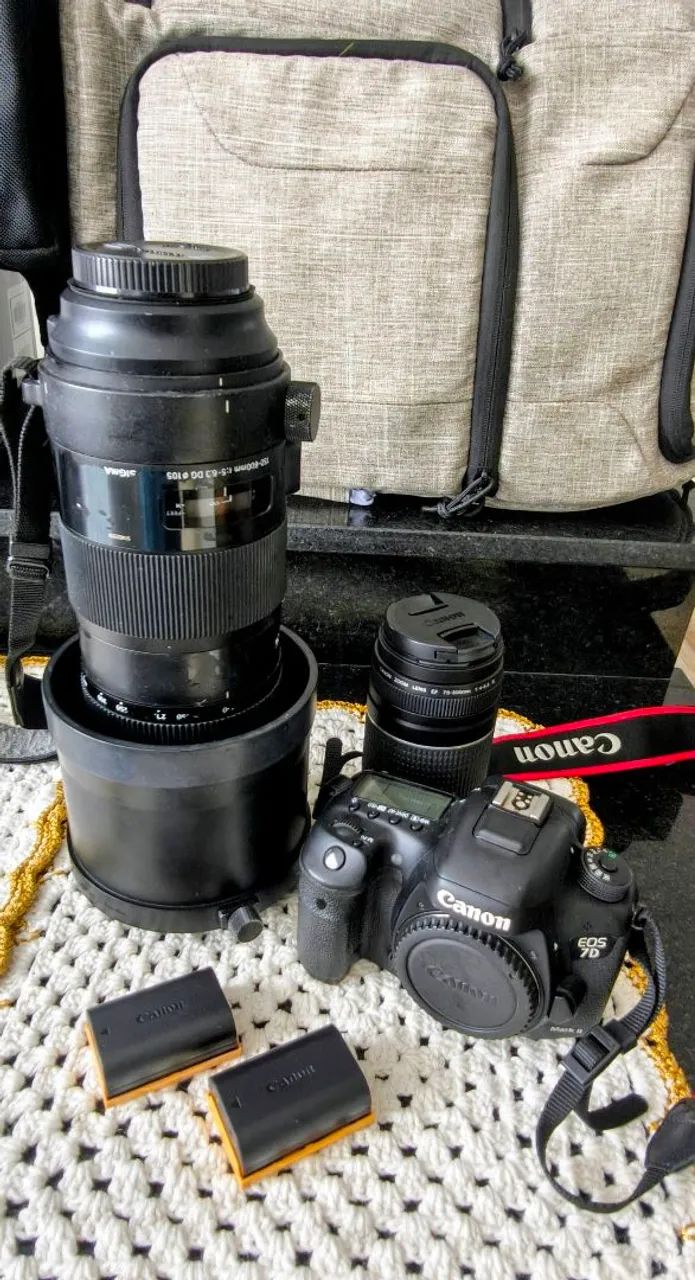 Canon 7D Mark 2 e Sigma 150 600 Sporte
