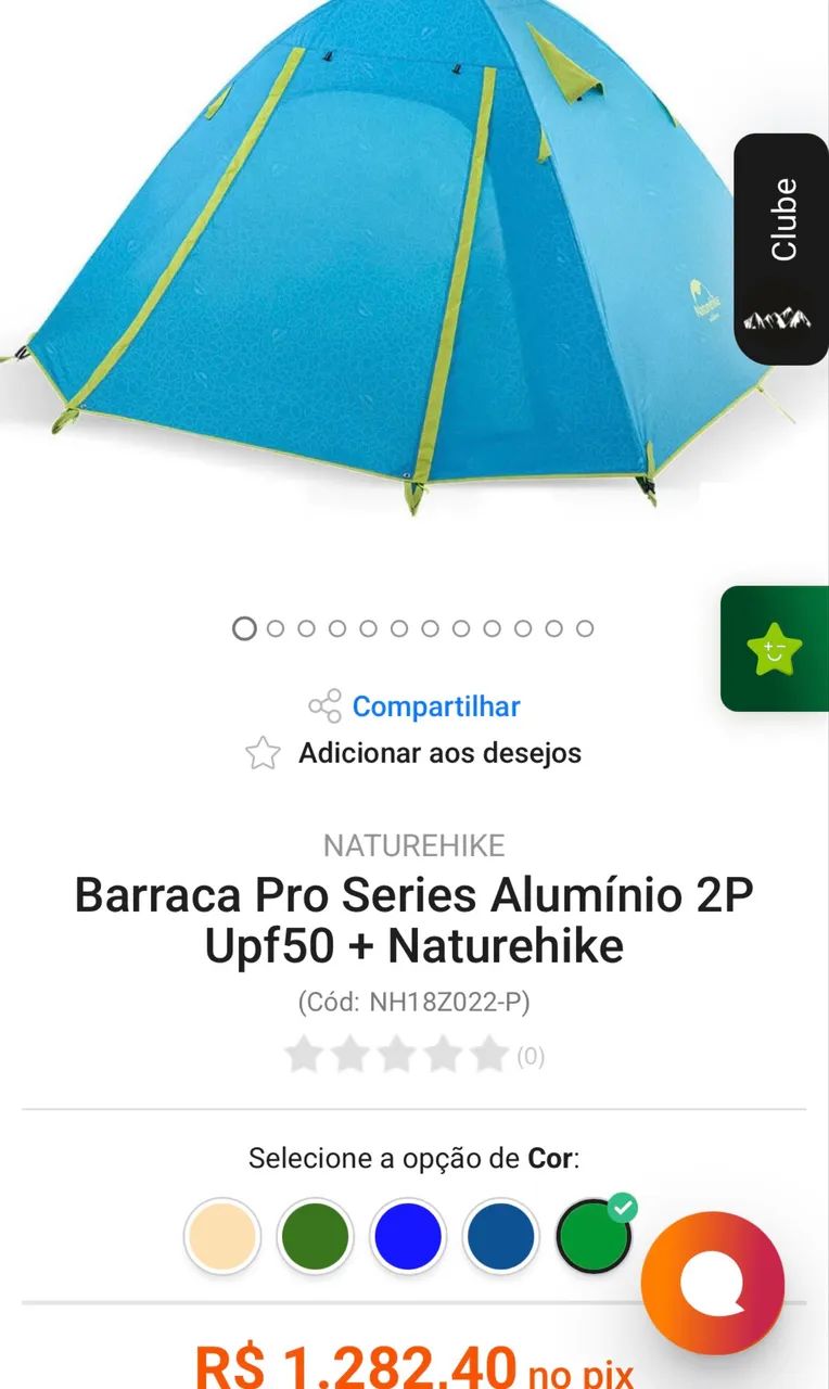 Barraca pro séries Naturehike 2 p - Foto 4