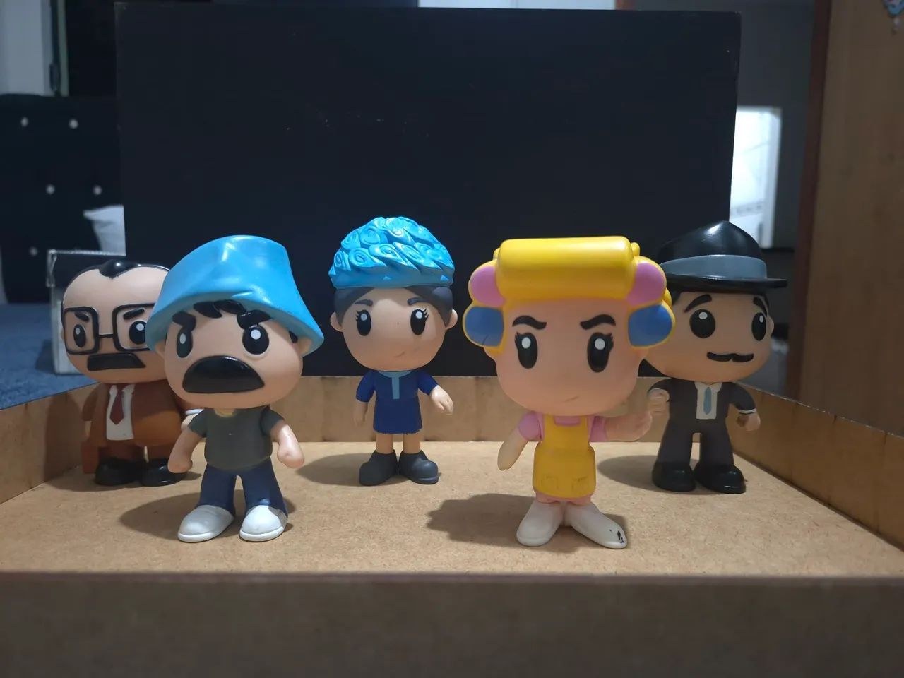 Coleção completa  de bonecos do seriado chaves  - Foto 4