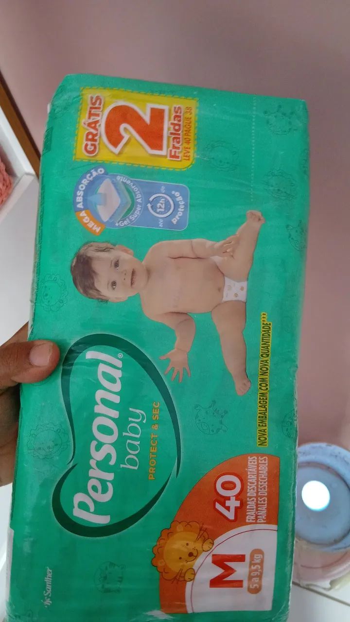 Fraldas de bebê 