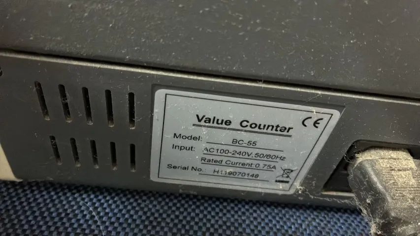 Contadora de Cédulas Value Counter BC-55  - Foto 3