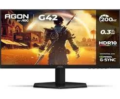 2 monitores AOC 24p 200hz IPS e 75hz IPS - Foto 5