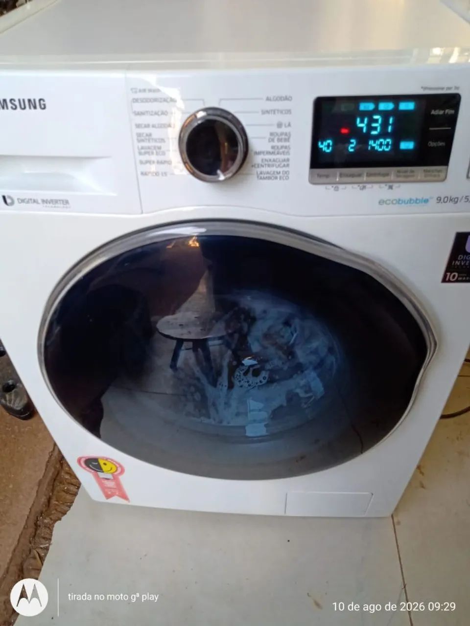 Máquina lava e seca Samsung funcionando  - Foto 3