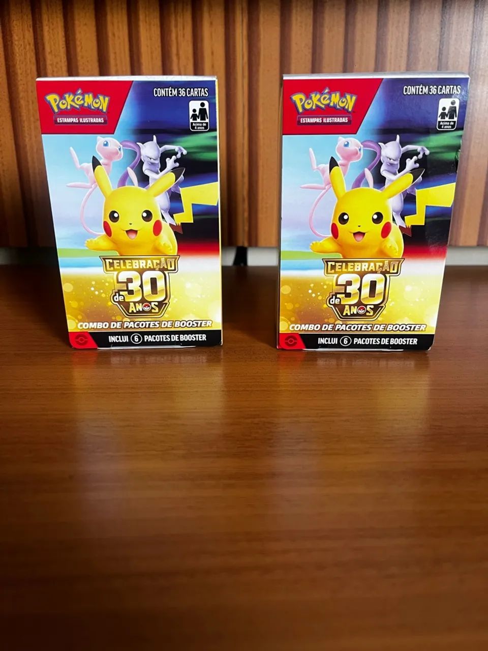 Mini Booster Box Celebração 30 Anos Pokémon Combo De Boost