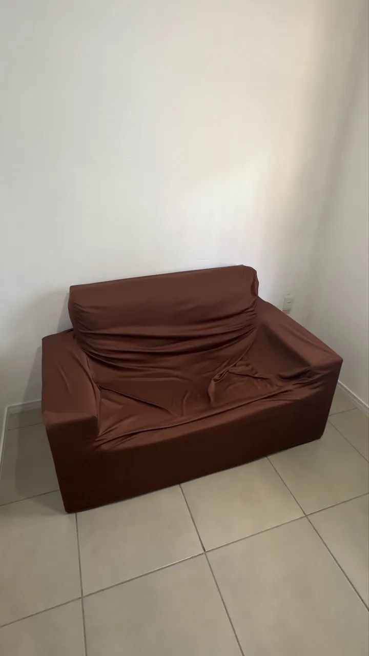 Sofá 2 lugares + cadeira de escritório  - Foto 4