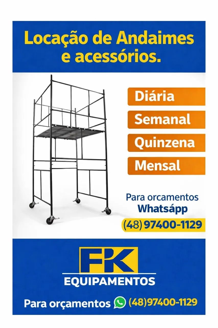 Locação de Andaimes