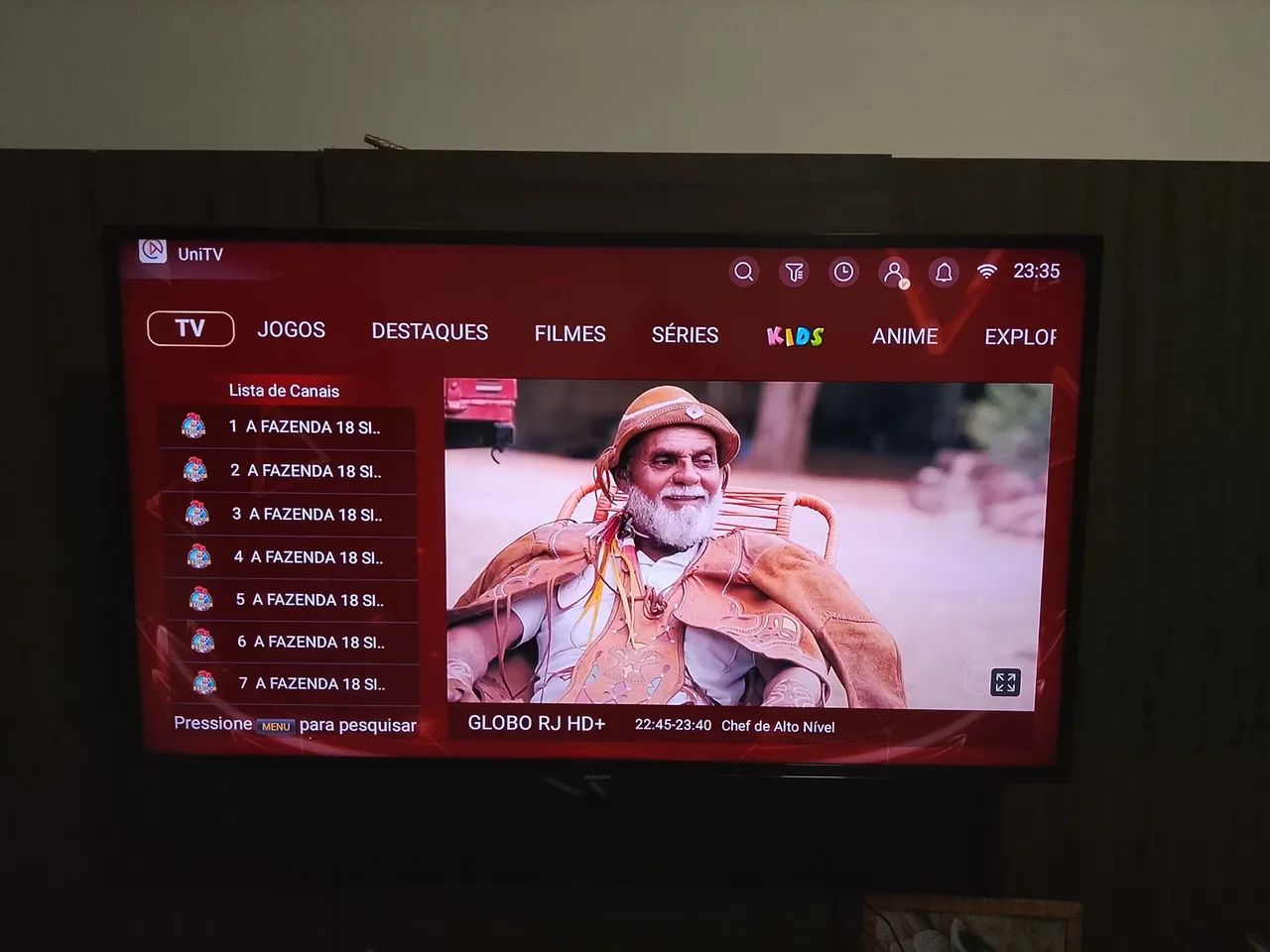 TV Samsung