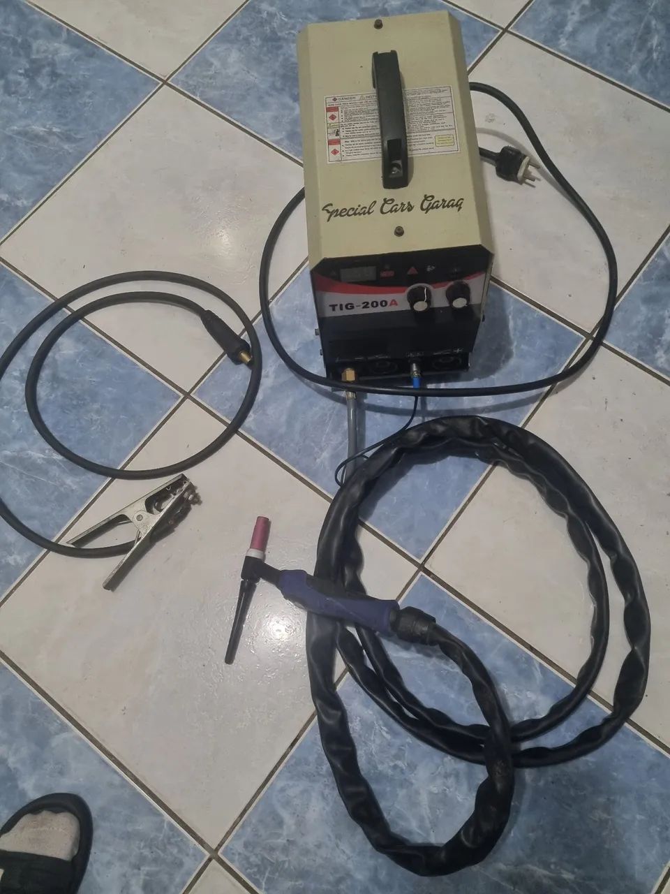 MAQUINA TIG 200A - QUALIDADE 10 - Marca Cig - Zerada - tocha alta frequência - NACIONAL - Foto 6