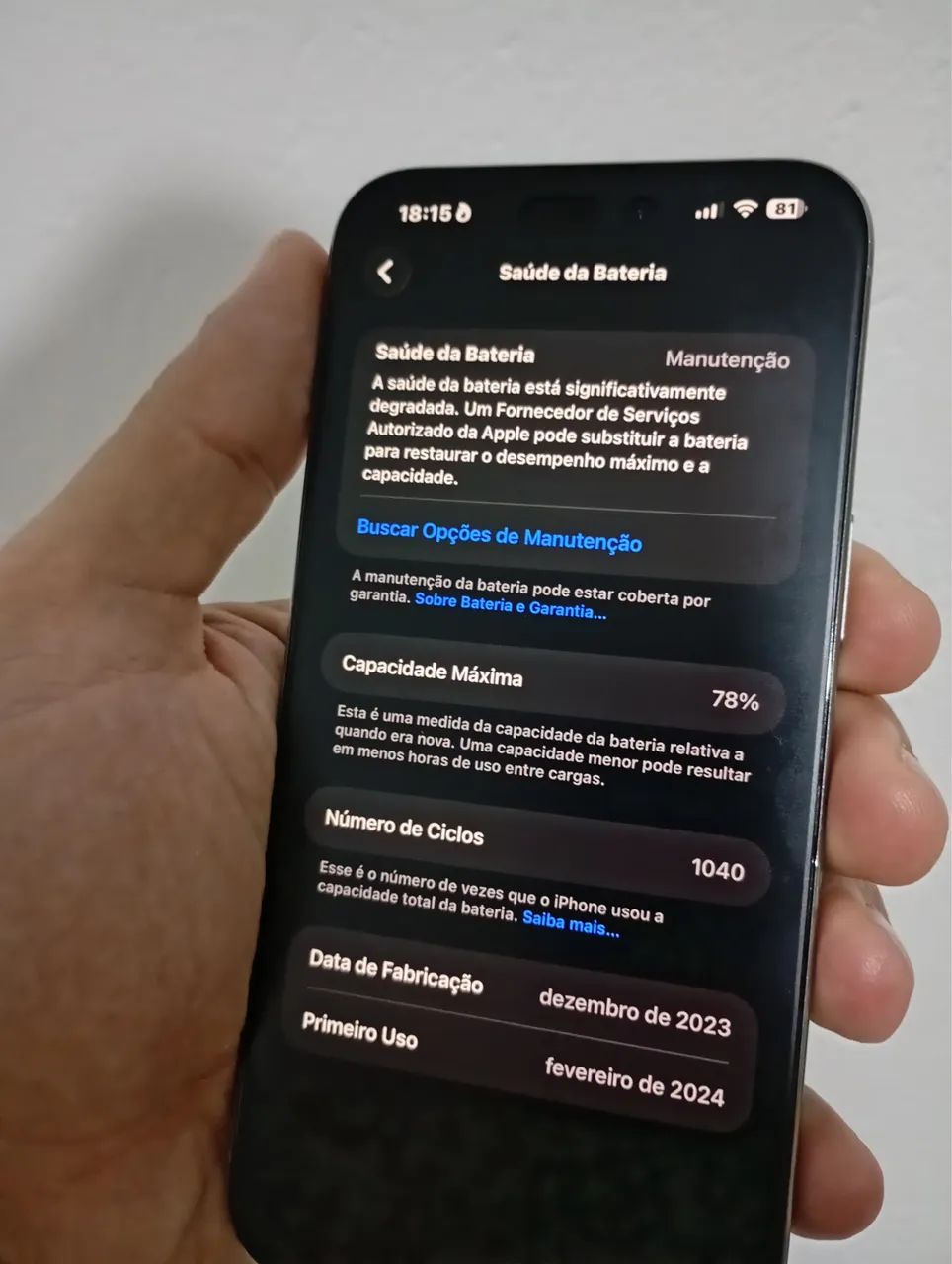 IPHONE 15 PRO MAX 256 (Todo Original)