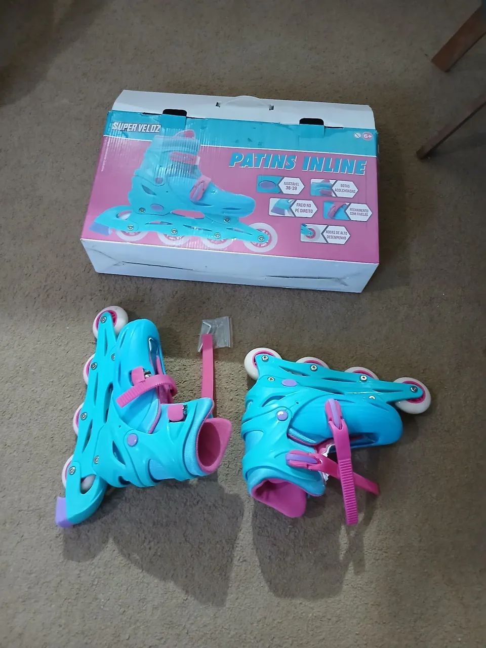 Patins Inline  super veloz - Foto 2
