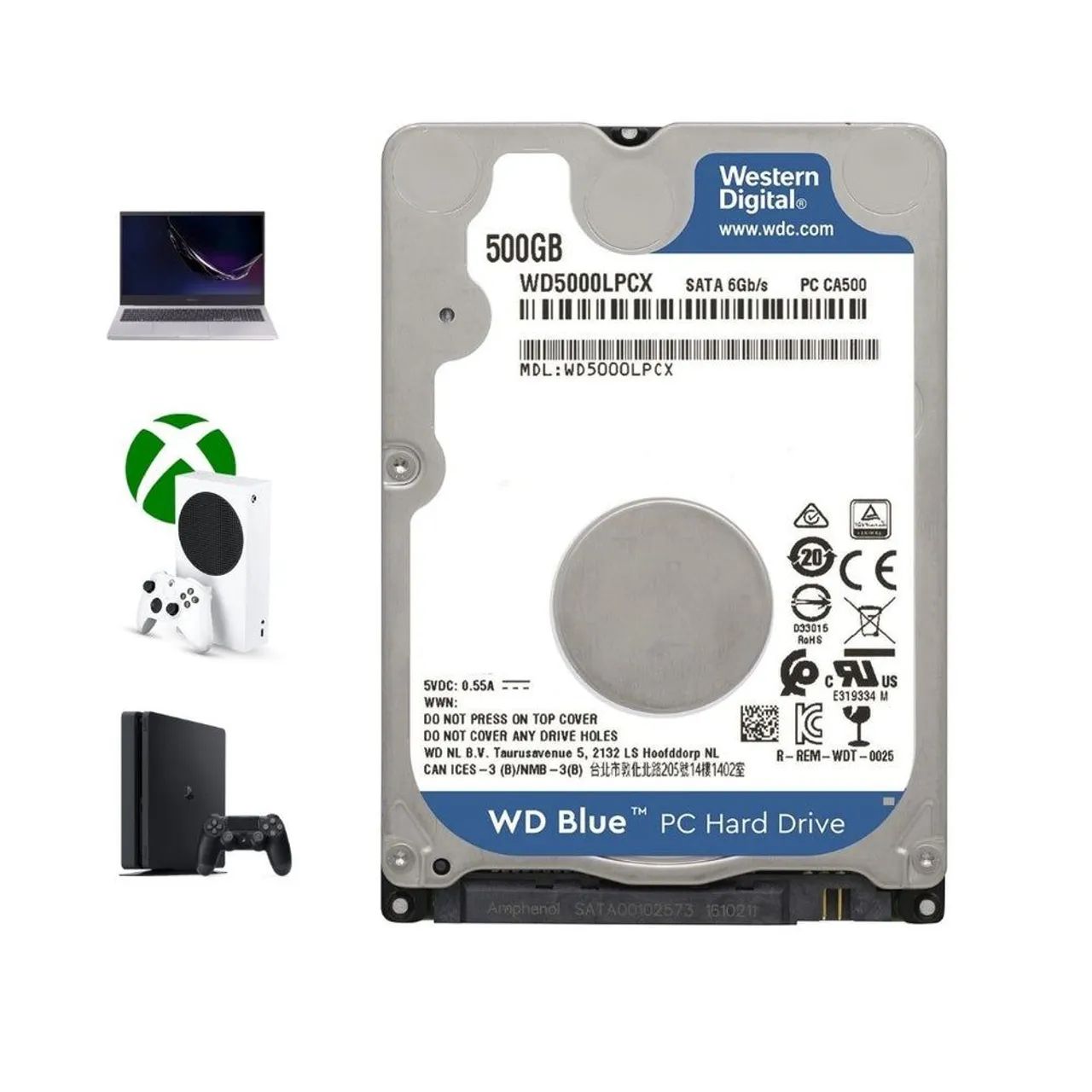 HD notebook 500 gigabyte65713022331523120