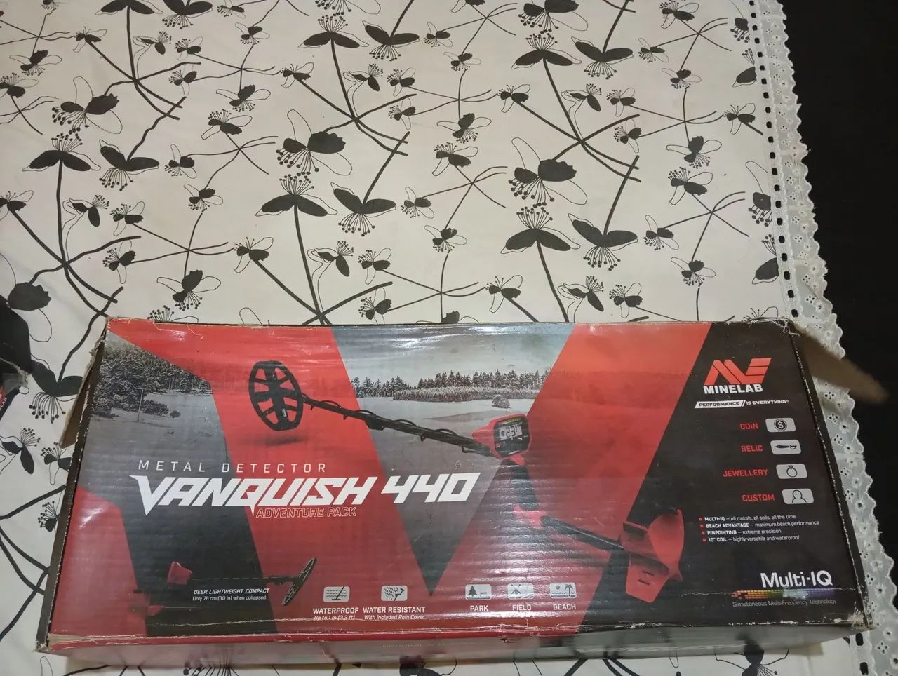 detector de metal vanquish 440