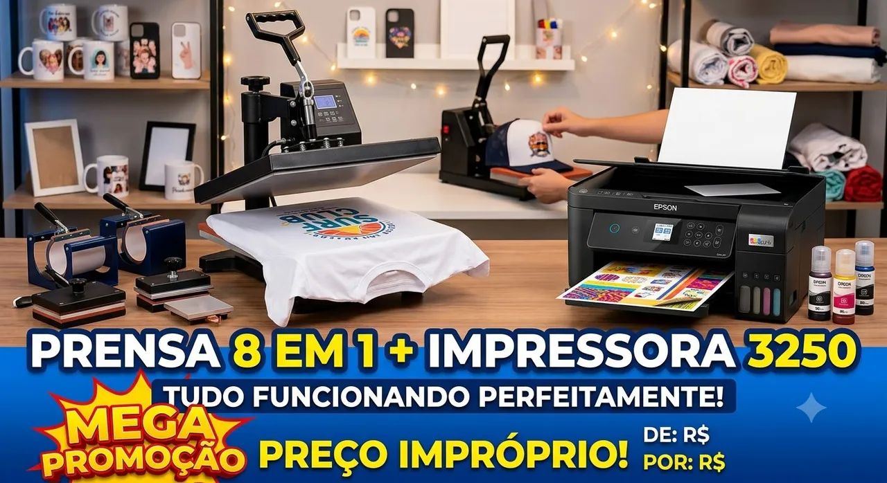 Prensa 8 em 1 - Foto 3