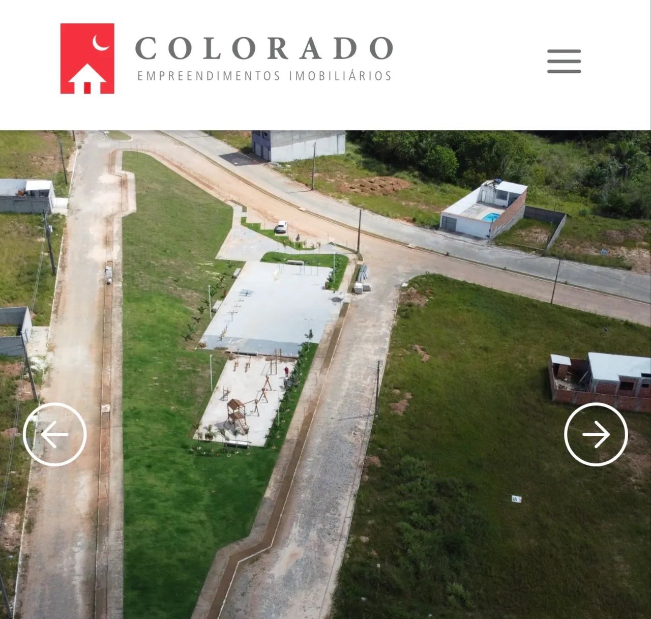 Dois lotes geminados 