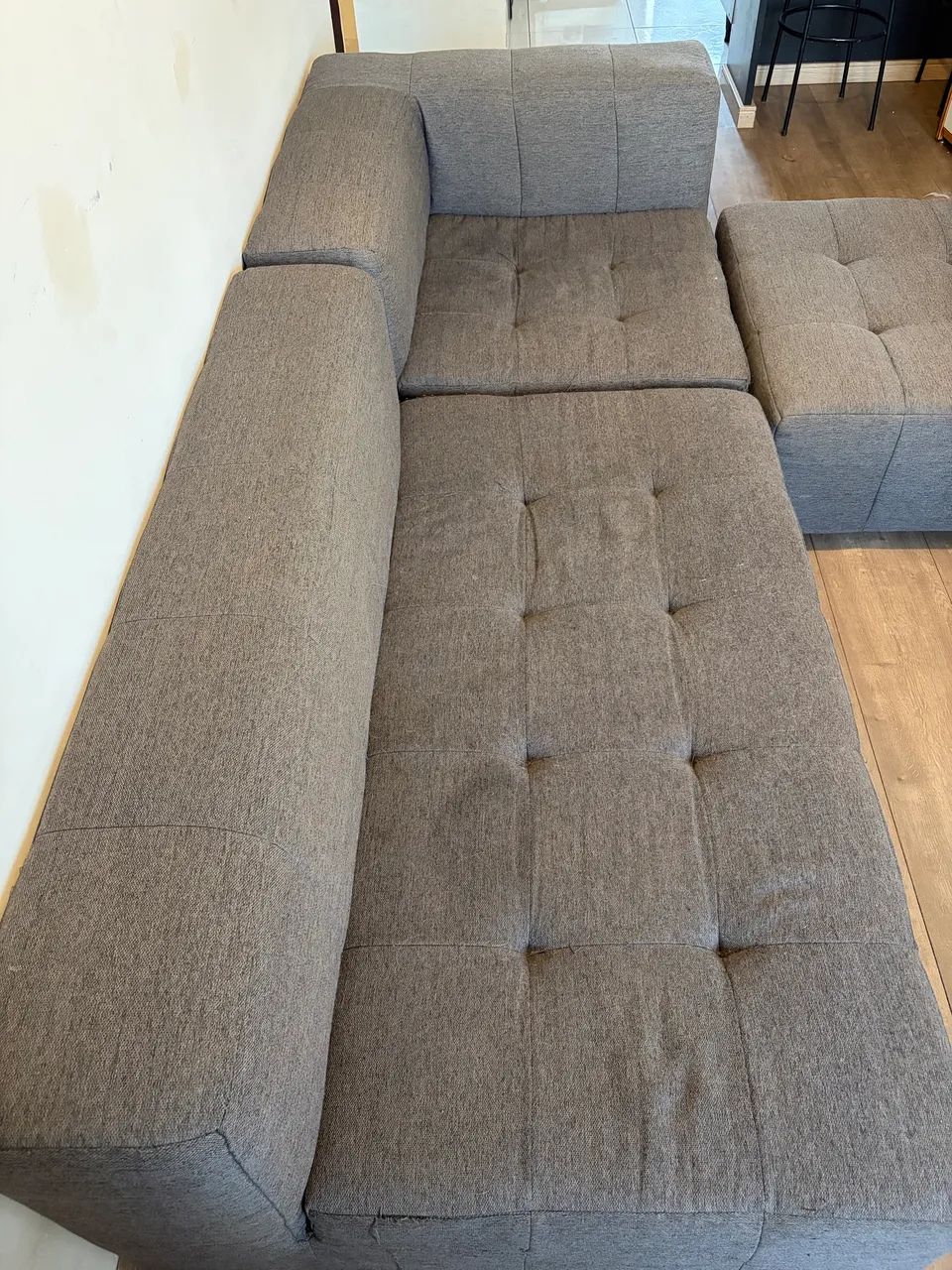 Sofá modular cinza - Foto 3