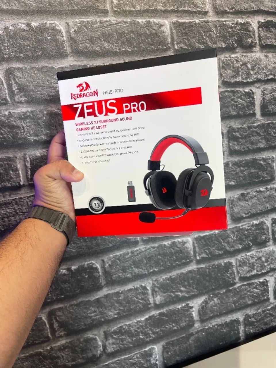 ? HEADSET REDRAGON ZEUS PRO SEM FIO TOP ?