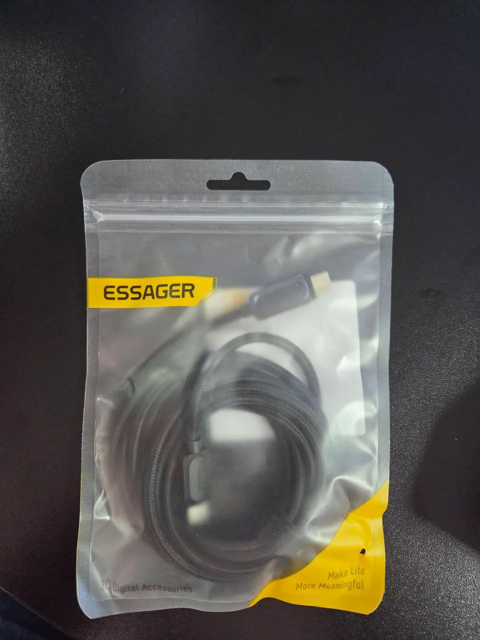 Cabo tipo C 100w c/visor 2M - Foto 2