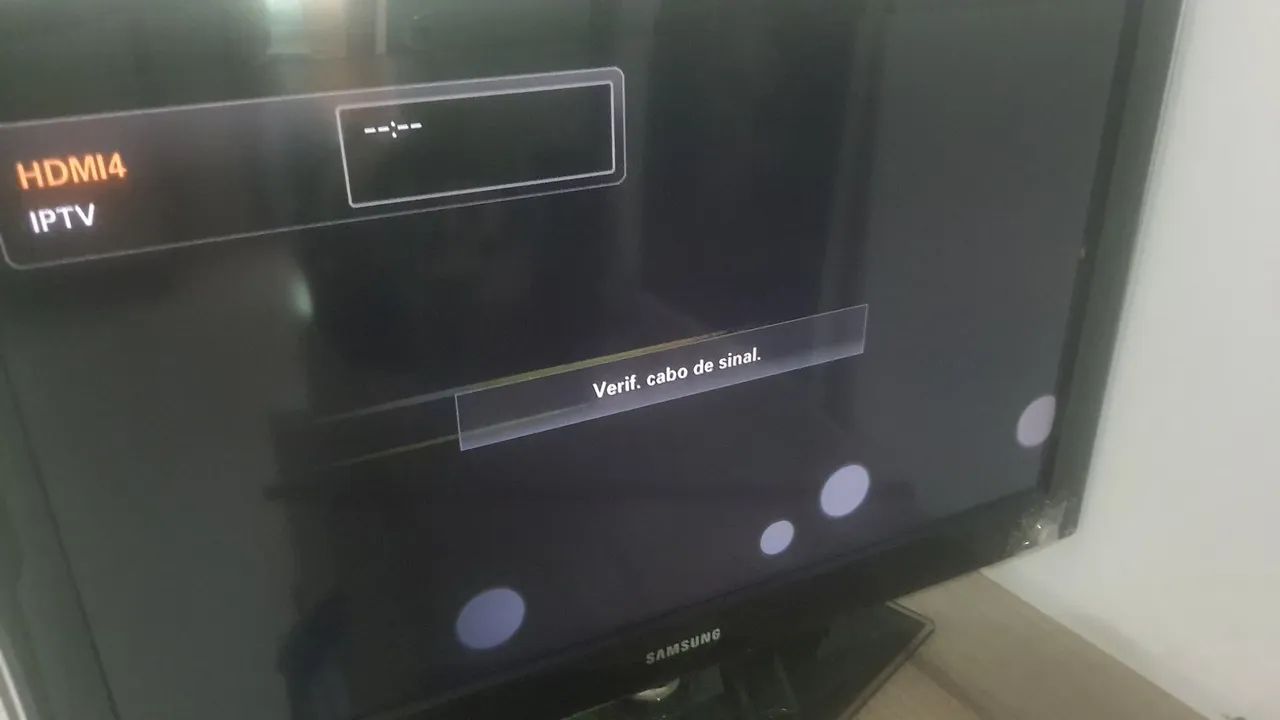 Televisão Samsung 32" com defeito - Foto 3