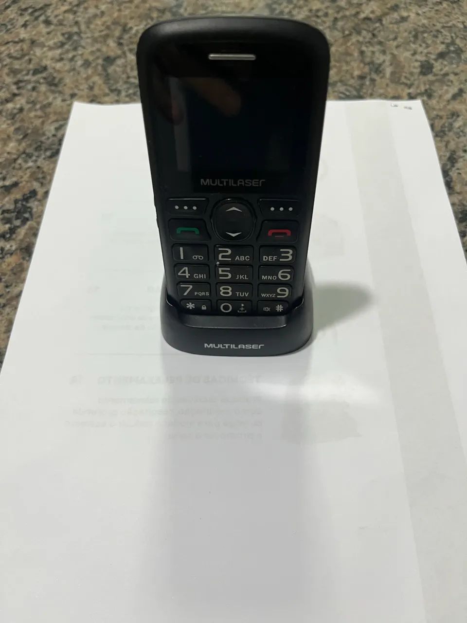 Celular Multilaser com Base Recarregavel - Foto 2