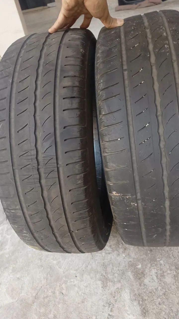 PAR PNEU 195/65 15 PIRELLI EVO MEIA VIDA USADO - Foto 5