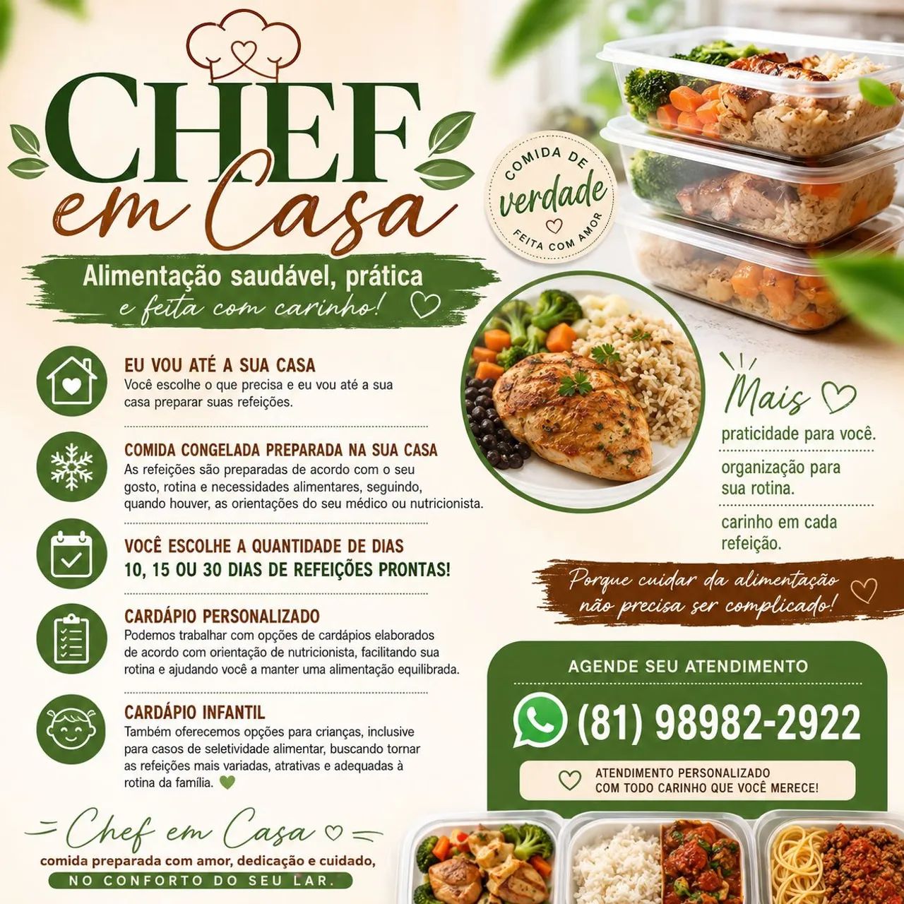  Comida saudável 