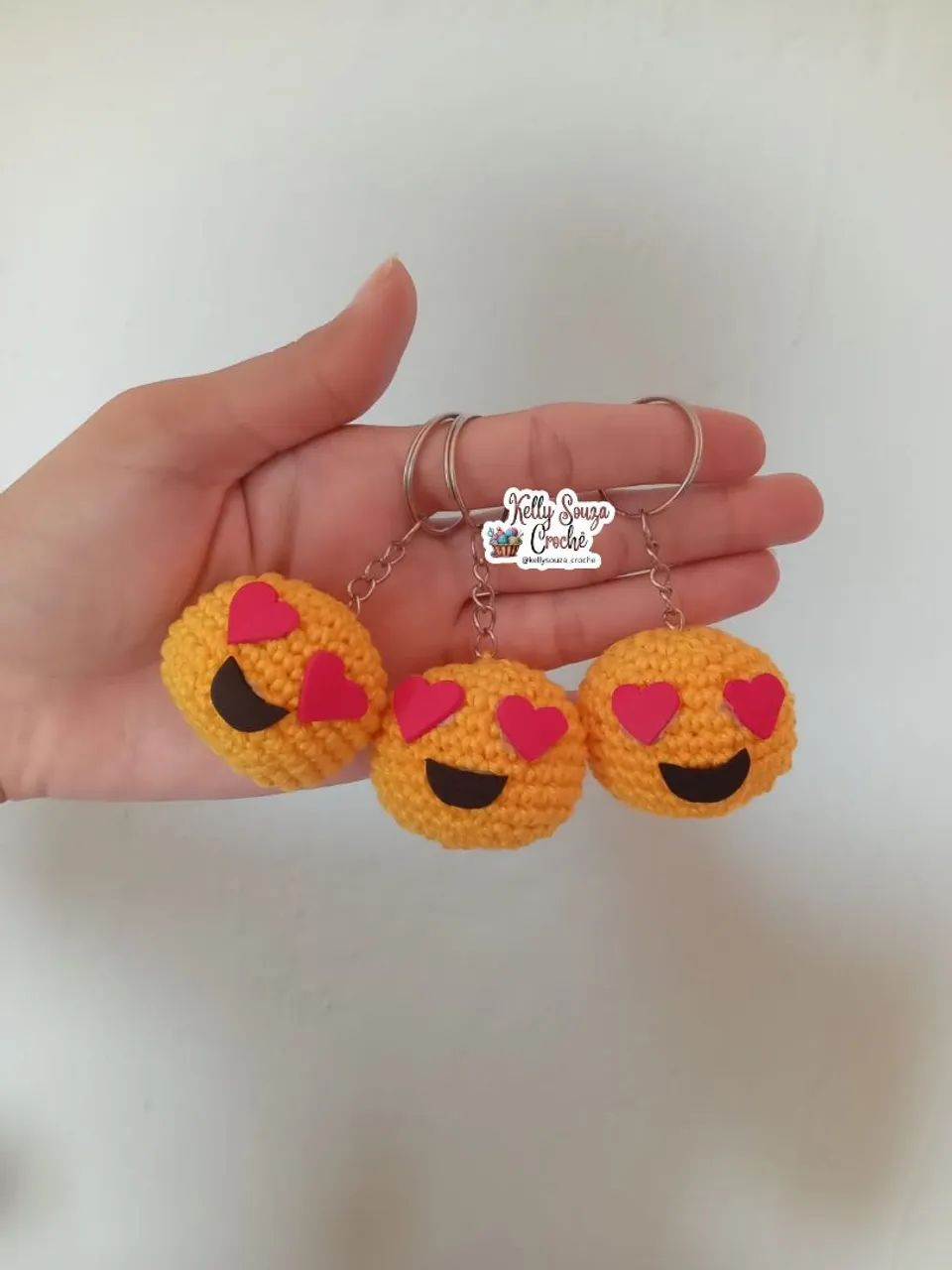 Chaveiros em amigurumi  - Foto 3