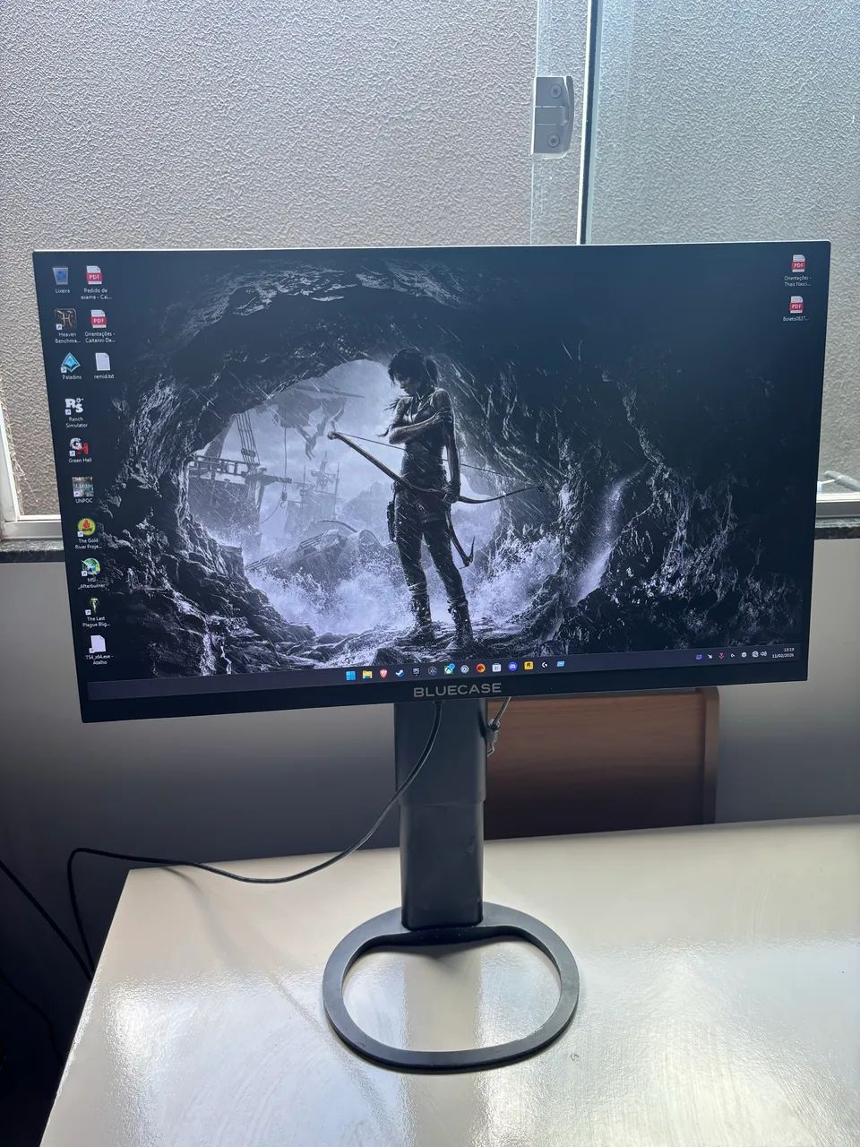 Monitor Gamer Fullhd 144hz 1ms 27 Polegadas Hdmi Displayport Bluecase - Foto 3