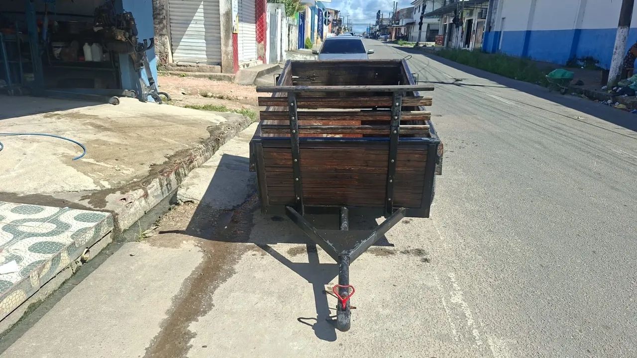 VENDO: Carrocinha e Compressor de Ar - Foto 3