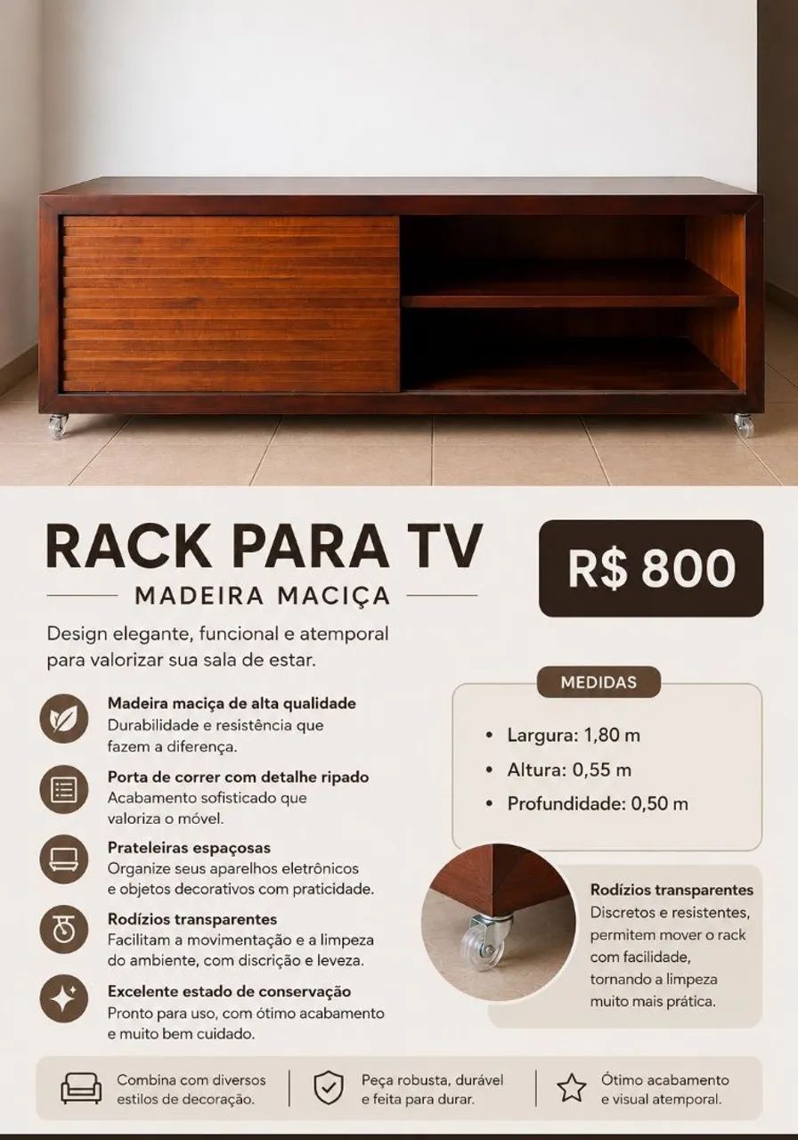 Rack para TV