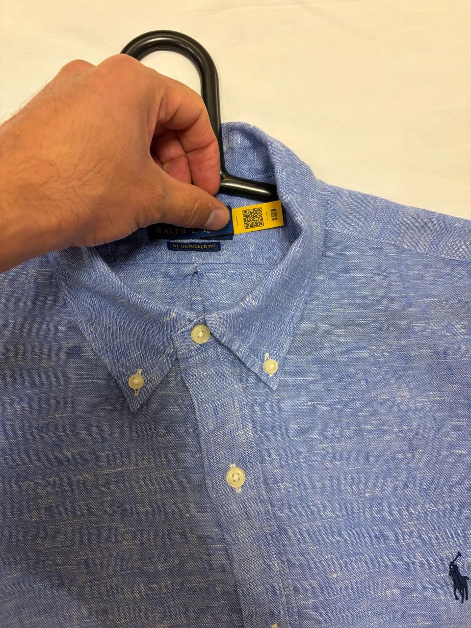 Camisa de Linho Ralph Lauren Nova - Foto 2