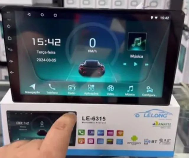 VENDE-SE UM MULTIMIDIA DE 9 POLEGADAS  - LELONG LE-6315 Android 13  - Foto 2