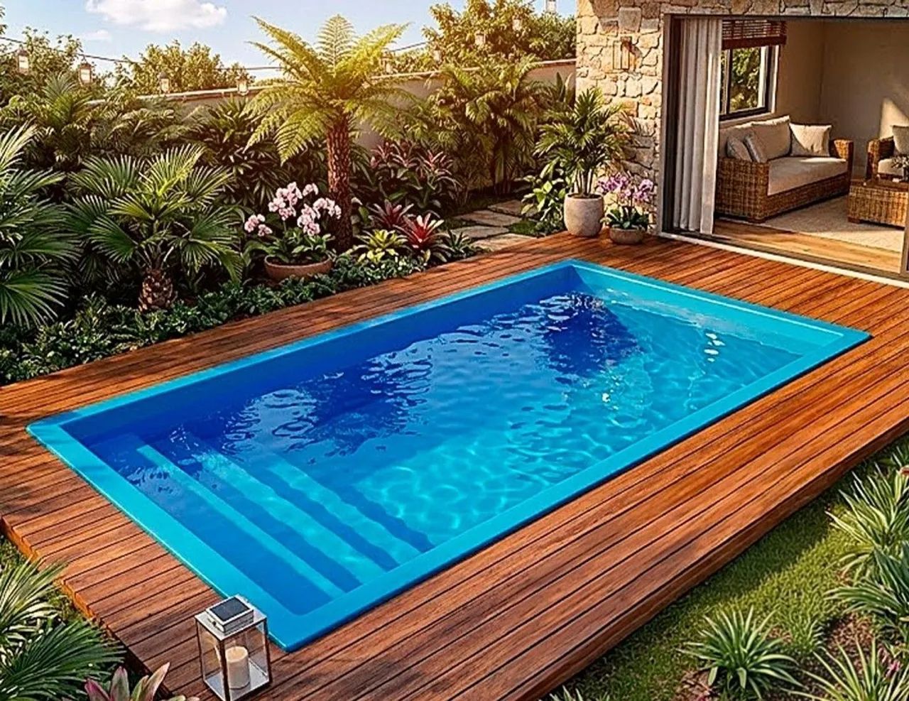 Piscina de fibra  - Foto 2
