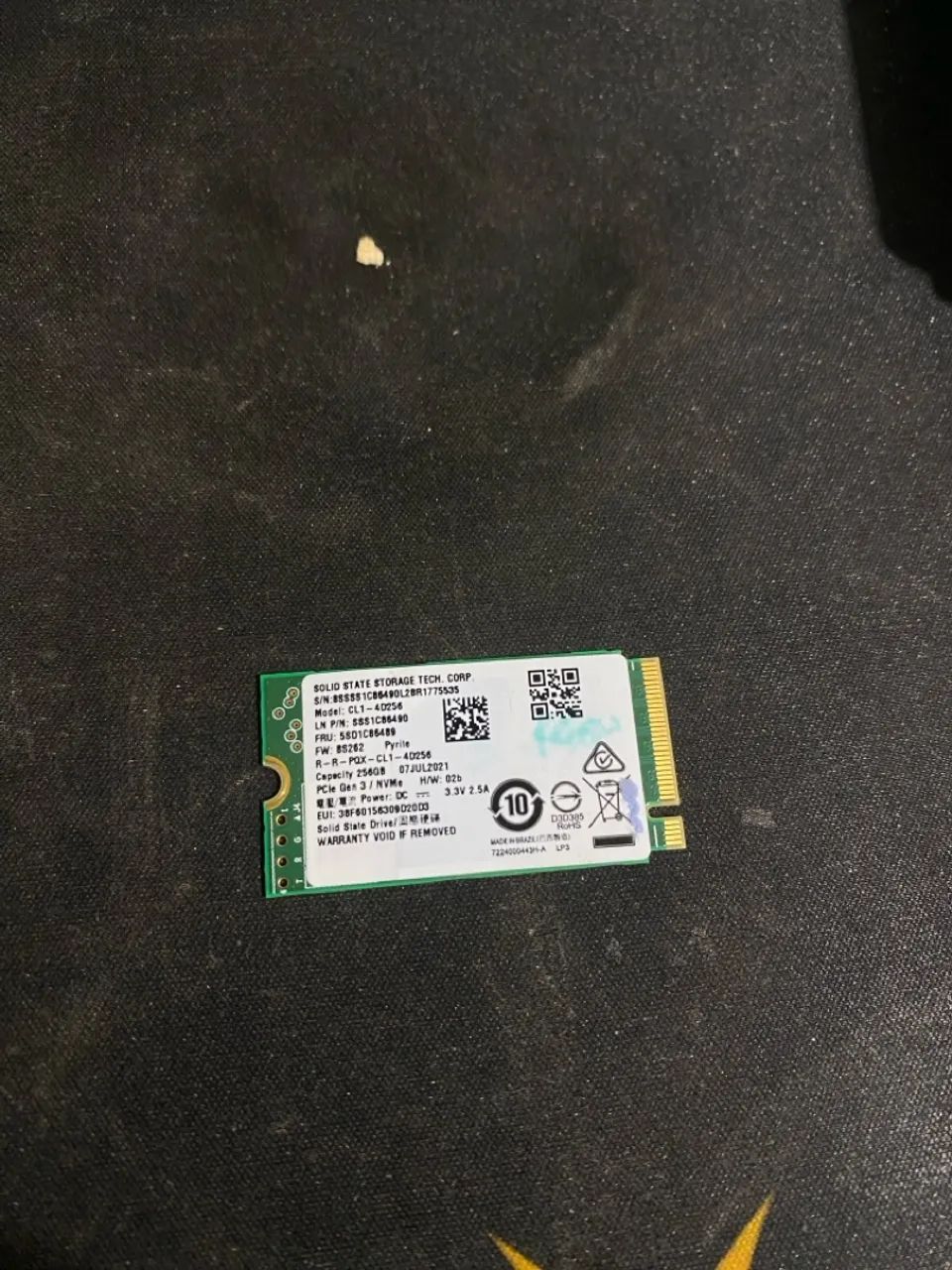 SSD NVME 256