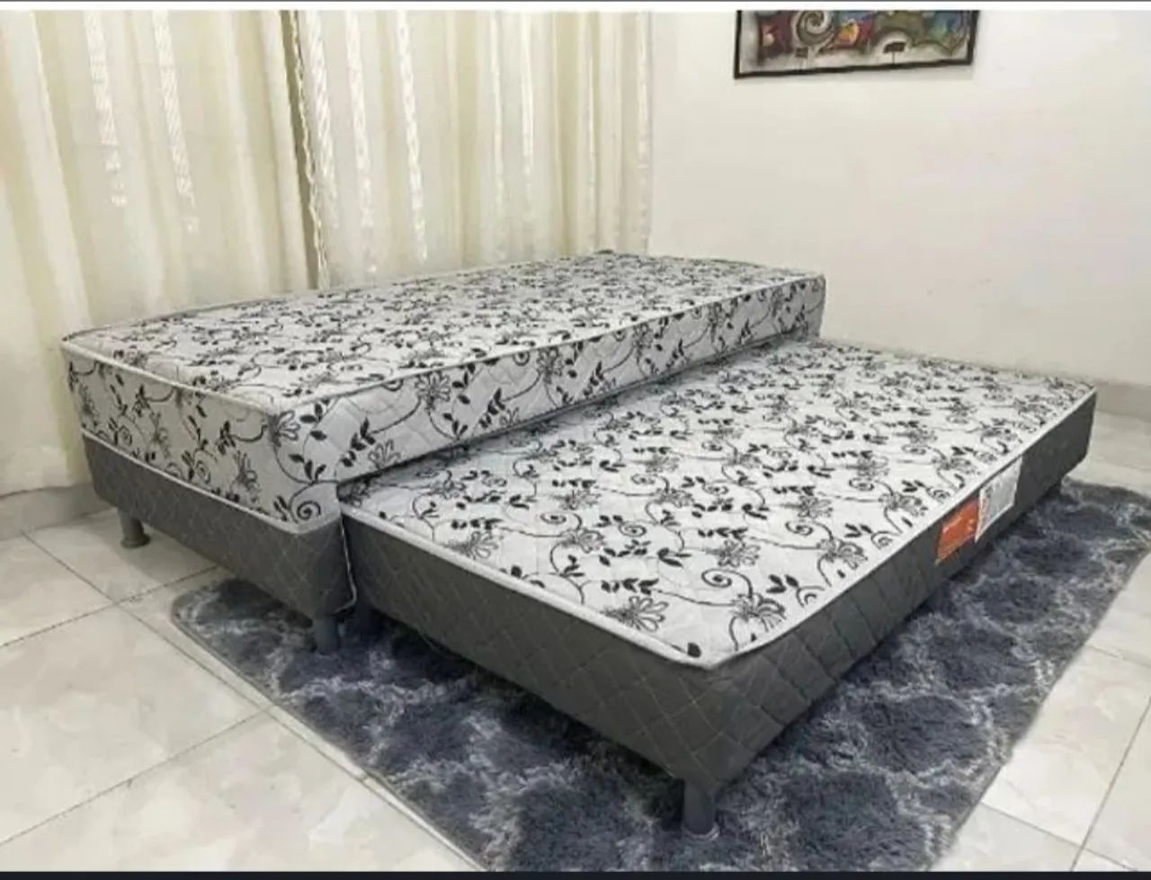 Preço bom+Frete Grátis!!Cama box com Auxiliar!!