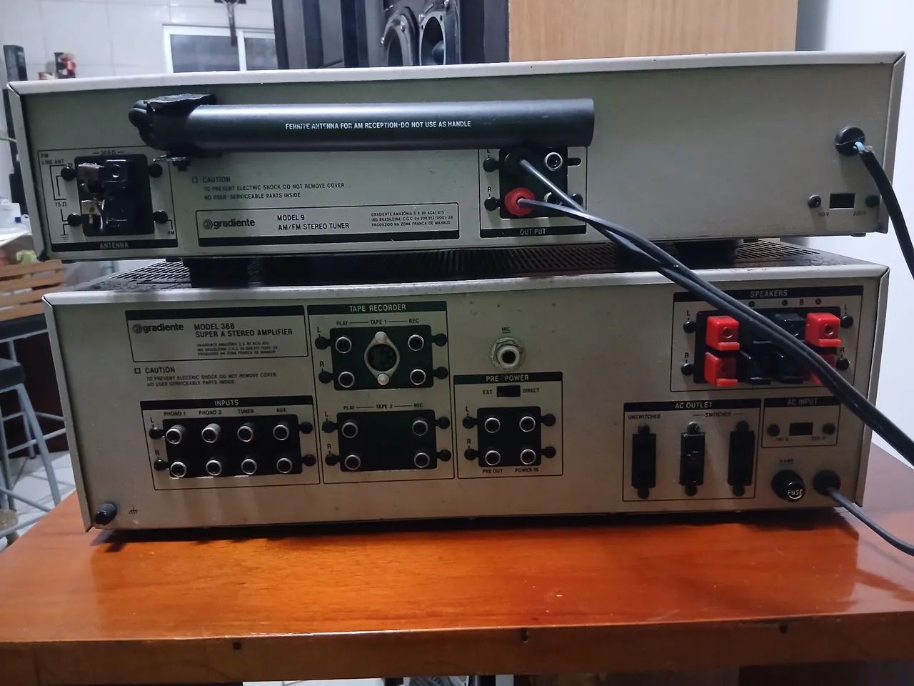 Gradiente Model 366 + Tuner Model 09 - Foto 4