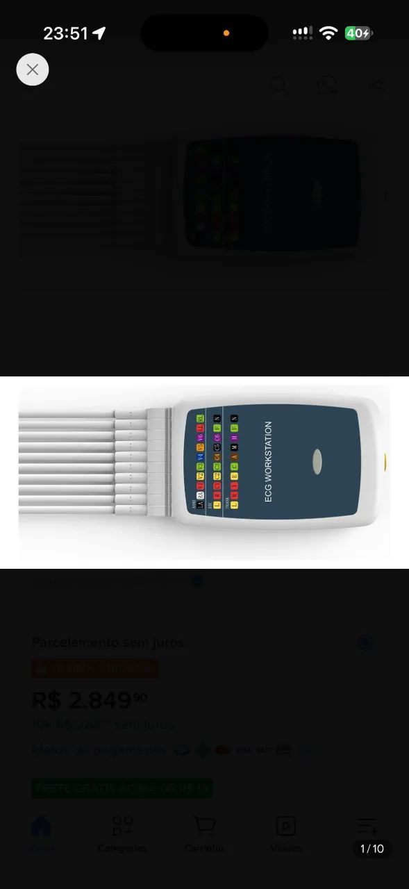 Eletrocardiograma contec  - Foto 2